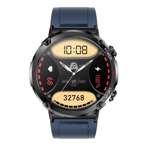 Smartwatch Gravity GT21-5 + Granatowy Pasek Silikonowy Smartwatch Gravity GT21-5 + Granatowy Pasek Silikonowy