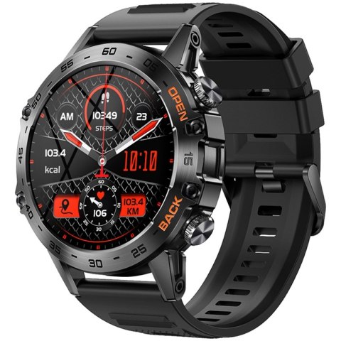 Smartwatch VELTORI VT120-1 Czarny Pasek Silikonowy Smartwatch VELTORI VT120-1 Czarny Pasek Silikonowy
