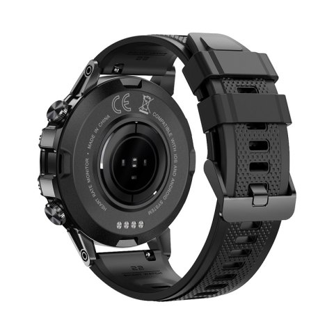 Smartwatch VELTORI VT120-1 Czarny Pasek Silikonowy Smartwatch VELTORI VT120-1 Czarny Pasek Silikonowy