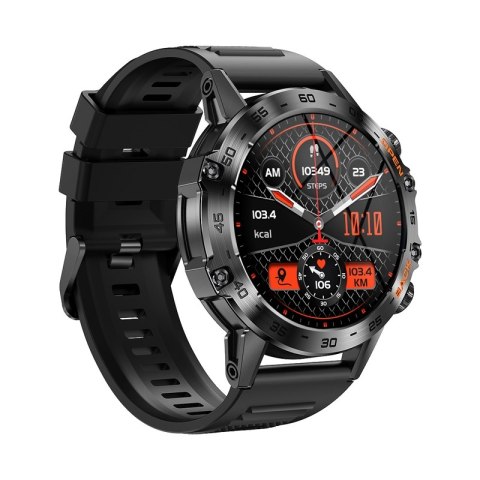 Smartwatch VELTORI VT120-1 Czarny Pasek Silikonowy Smartwatch VELTORI VT120-1 Czarny Pasek Silikonowy