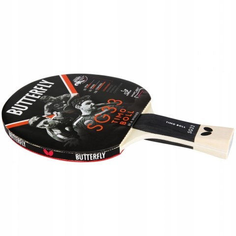 Rakietka do Tenisa Stołowego BUTTERFLY Timo Boll SG33 Rakietka do Tenisa Stołowego BUTTERFLY Timo Boll SG33