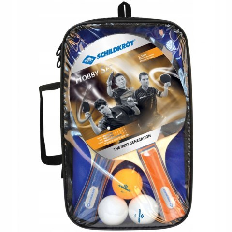 Rakietki do Tenisa Stołowego DONIC SCHILDKROT Hobby - zestaw 4w1 Rakietki do Tenisa Stołowego DONIC SCHILDKROT Hobby - zestaw 4w1