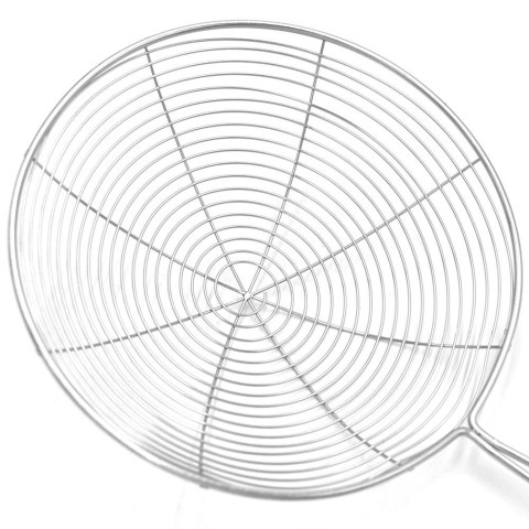 Nabierak szumówka cedzak łyżka cedzakowa stalowa 35 cm