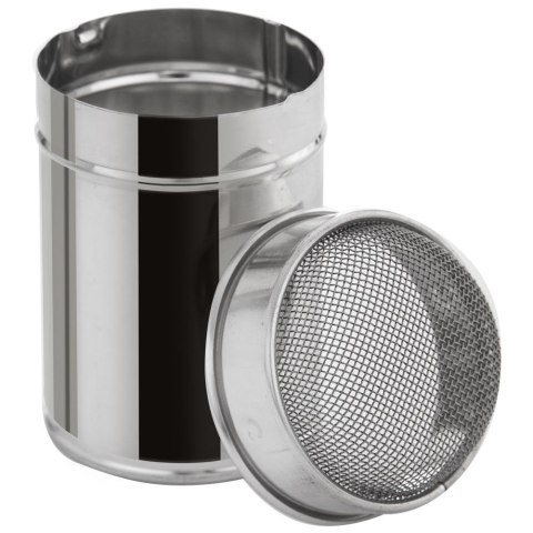Pojemnik z sitkiem do cukru pudru cynamonu czekolady 180 ml Pojemnik z sitkiem do cukru pudru cynamonu czekolady 180 ml