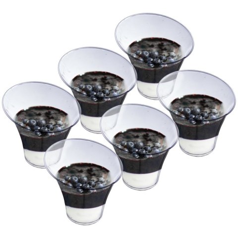 Pucharki na desery tiramisu panna cotta / mini pojemnik zestaw 6 szt. 180 ml