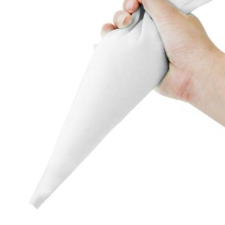 Rękaw cukierniczy worek silikonowy do dekoracji ciast tortów kremu masy dekorator 45 cm