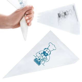 Rękaw worek dekorator cukierniczy do kremu masy dekoracji 39,5 cm zestaw komplet 20 sztuk