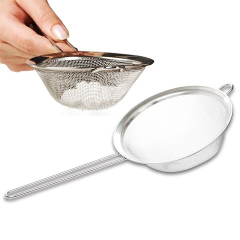Sitko kuchenne stalowe cedzak durszlak stalowy 20 cm Sitko kuchenne stalowe cedzak durszlak stalowy 20 cm