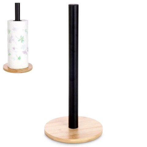 Stojak na ręcznik papierowy metalowy czarny 32,5 cm Stojak na ręcznik papierowy metalowy czarny 32,5 cm