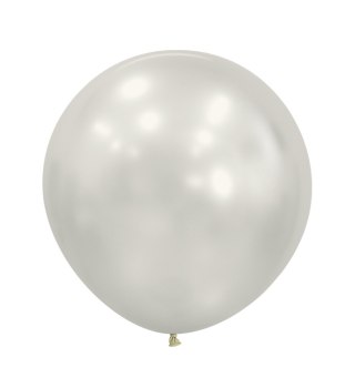 Balony lateksowe Sempertex Silk Oyster White, 60 cm, 1 szt.