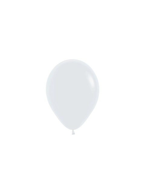 Balony lateksowe Sempertex White, 12 cm, 50 szt.