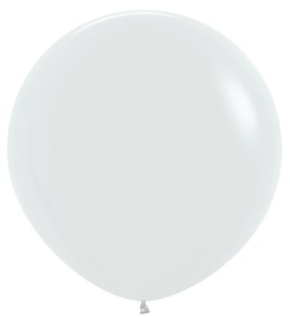 Balony lateksowe Sempertex, White, 91 cm, 2 szt.