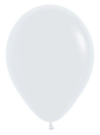 Balony lateksowe Sempertex White, biały, 30cm, 50szt.