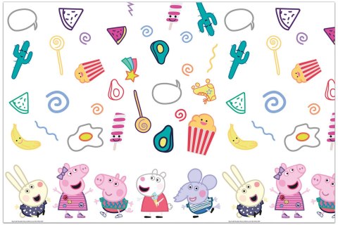 Obrus Świnka Peppa, 120 x 180 cm