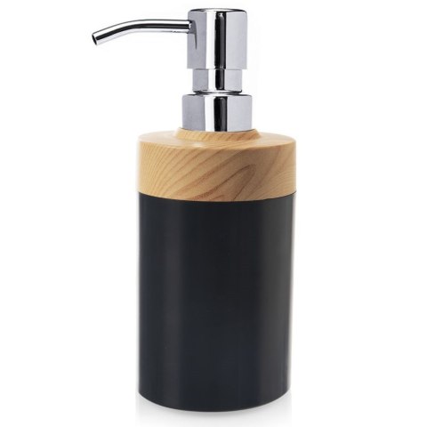 Dozownik do mydła czarny 380 ml Dozownik do mydła czarny 380 ml