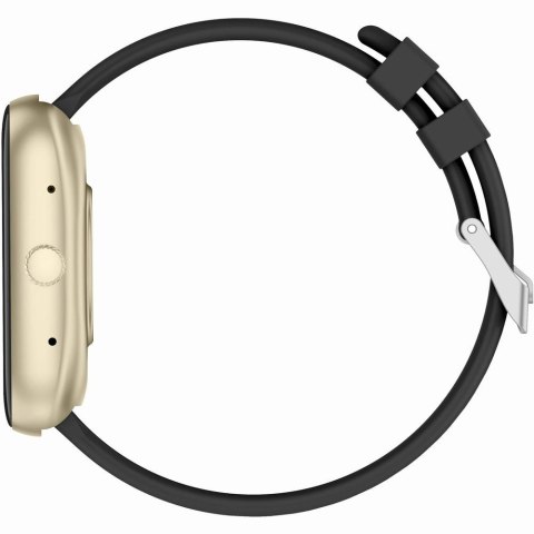 Smartwatch Damski GRAVITY GT18-7 Beżowy Pasek Silikonowy + Czarny Pasek Smartwatch Damski GRAVITY GT18-7 Beżowy Pasek Silikonowy + Czarny Pasek