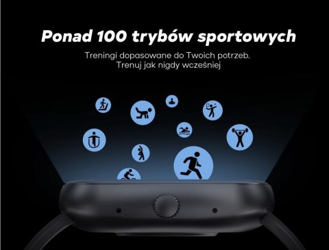 Smartwatch Damski GRAVITY GT18-7 Beżowy Pasek Silikonowy + Czarny Pasek Smartwatch Damski GRAVITY GT18-7 Beżowy Pasek Silikonowy + Czarny Pasek