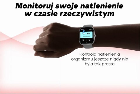 Smartwatch Damski GRAVITY GT18-8 Beżowy Pasek Silikonowy + Biały Pasek Smartwatch Damski GRAVITY GT18-8 Beżowy Pasek Silikonowy + Biały Pasek