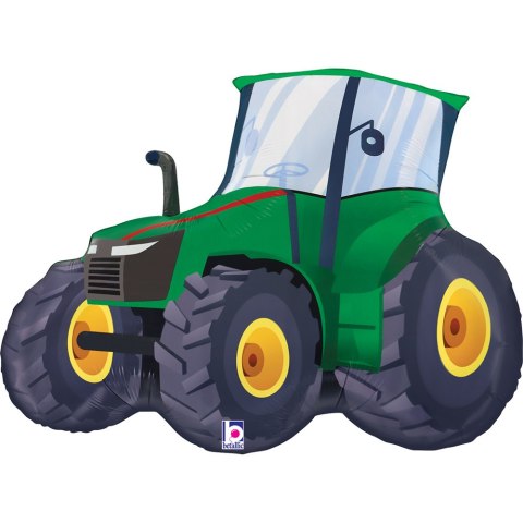 Balon foliowy Traktor, Zielony, Farma, Grabo, 76cm