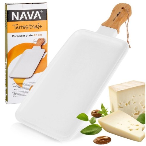 Talerz Taca do Serwowania Sałatek Przekąsek Porcelana NAVA 46 cm Talerz Taca do Serwowania Sałatek Przekąsek Porcelana NAVA 46 cm