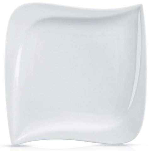 Talerz obiadowy płytki porcelanowy MONA 25x25 cm Talerz obiadowy płytki porcelanowy MONA 25x25 cm