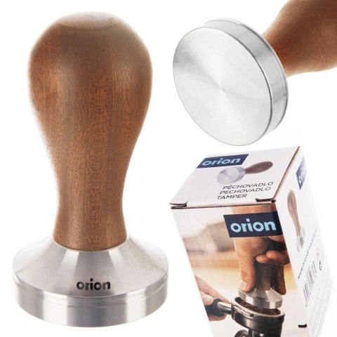 Tamper Ubijak do Kawy Stalowy Drewniany Solidny Wytrzymały ORION 50 mm Tamper Ubijak do Kawy Stalowy Drewniany Solidny Wytrzymały ORION 50 mm