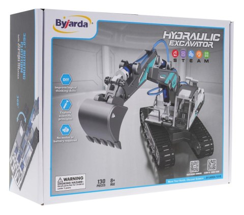 Koparka Hydrauliczna do Składania dla dzieci 8+ Ruchome elementy + Części konstrukcyjne 130 el. Koparka Hydrauliczna do Składania dla dzieci 8+ Ruchome elementy + Części konstrukcyjne 130 el.