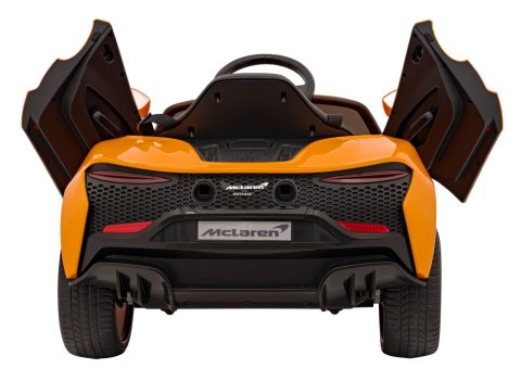 McLaren Artura na akumulator dla dzieci Pomarańczowy + Napęd 4x4 + Pilot + Wolny Start + EVA + Audio LED McLaren Artura na akumulator dla dzieci Pomarańczowy + Napęd 4x4 + Pilot + Wolny Start + EVA + Audio LED
