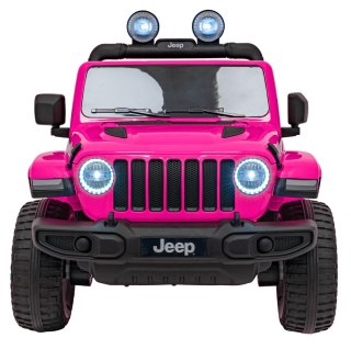 Pojazd Jeep Wrangler Rubicon Różowy