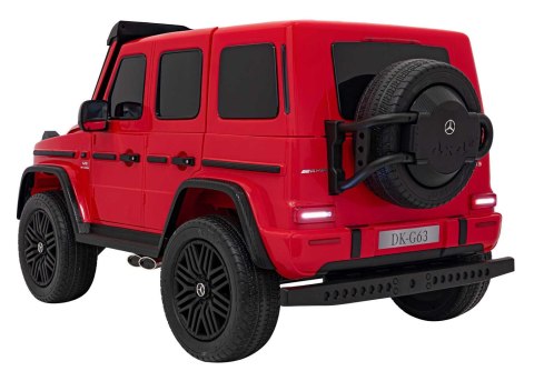Pojazd Mercedes Benz G63 AMG XXL Czerwony Pojazd Mercedes Benz G63 AMG XXL Czerwony