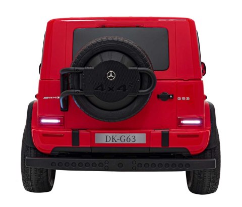 Pojazd Mercedes Benz G63 AMG XXL Czerwony Pojazd Mercedes Benz G63 AMG XXL Czerwony
