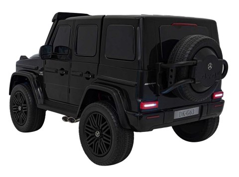 Pojazd Mercedes Benz G63 AMG XXL STRONG MP4 Czarny Pojazd Mercedes Benz G63 AMG XXL STRONG MP4 Czarny