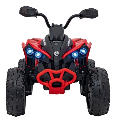 Quad Maverick ATV Czerwony Quad Maverick ATV Czerwony