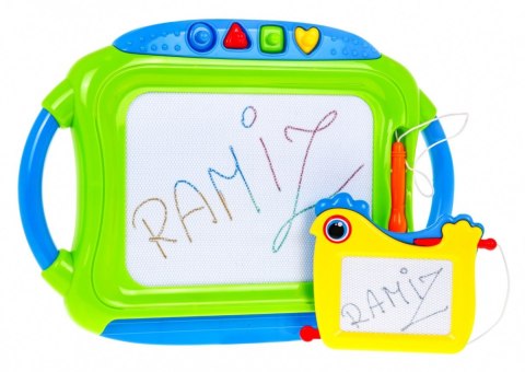 Zestaw 2 Znikopisów dla dzieci 3+ Zmazywalne rysunki + Rysiki + 4 Pieczątki Zestaw 2 Znikopisów dla dzieci 3+ Zmazywalne rysunki + Rysiki + 4 Pieczątki