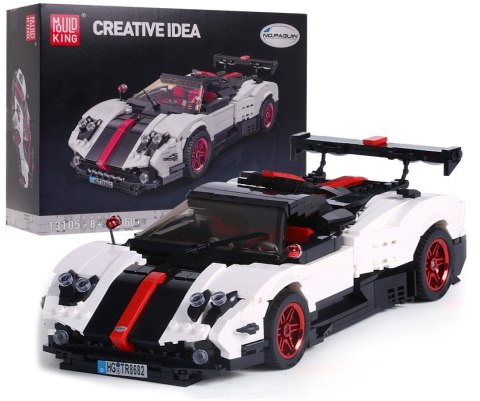 Zestaw Klocków Autko Sportowe 960el.Białe Zestaw Klocków Autko Sportowe 960el.Białe