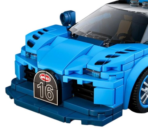 Zestaw Klocków Auto Sportowe 336el. Niebieskie Zestaw Klocków Auto Sportowe 336el. Niebieskie