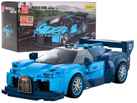 Zestaw Klocków Auto Sportowe 336el. Niebieskie Zestaw Klocków Auto Sportowe 336el. Niebieskie