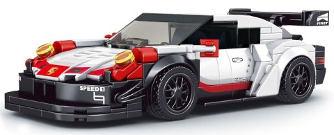 Zestaw Klocków Auto Sportowe 349el. Białe Zestaw Klocków Auto Sportowe 349el. Białe