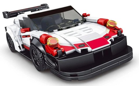 Zestaw Klocków Auto Sportowe 349el. Białe Zestaw Klocków Auto Sportowe 349el. Białe