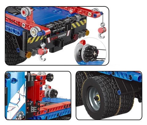 Zestaw Klocków Ciężarówka RC 1064el. Niebieska Zestaw Klocków Ciężarówka RC 1064el. Niebieska