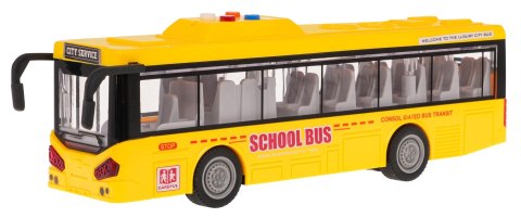Autobus Żółty Z Funkcją Świateł i Dźwięku Autobus Żółty Z Funkcją Świateł i Dźwięku