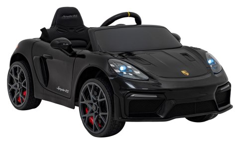 Pojazd Porsche Spyder RS 718 Czarny MP4 Pojazd Porsche Spyder RS 718 Czarny MP4