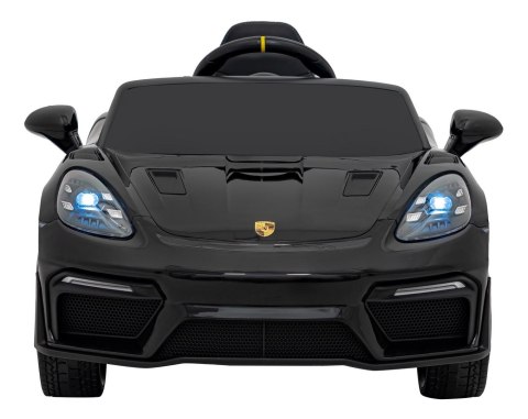 Pojazd Porsche Spyder RS 718 Czarny MP4 Pojazd Porsche Spyder RS 718 Czarny MP4
