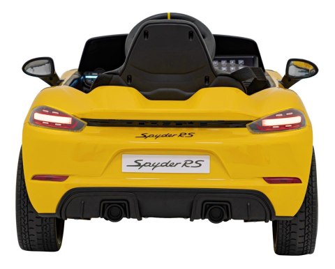 Pojazd Porsche Spyder RS 718 Żółty