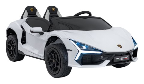 Pojazd Lamborghini Revuelto XL STRONG Biały Pojazd Lamborghini Revuelto XL STRONG Biały