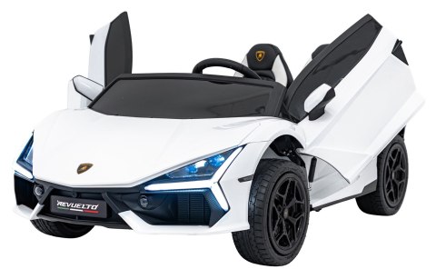Pojazd Lamborghini Revuelto XL STRONG Biały Pojazd Lamborghini Revuelto XL STRONG Biały
