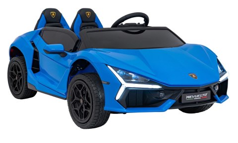 Pojazd Lamborghini Revuelto XL STRONG Niebieski Pojazd Lamborghini Revuelto XL STRONG Niebieski
