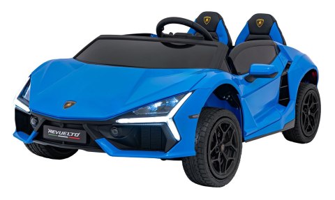 Pojazd Lamborghini Revuelto XL STRONG Niebieski Pojazd Lamborghini Revuelto XL STRONG Niebieski