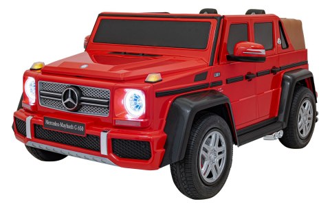 Pojazd Mercedes Benz MAYBACH G650 Czerwony Pojazd Mercedes Benz MAYBACH G650 Czerwony