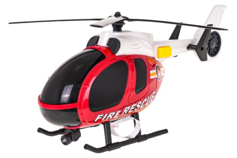 Zestaw Helikopter + Autko Straż Pożarna Zestaw Helikopter + Autko Straż Pożarna